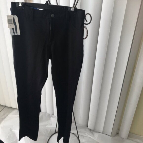 Santana NEW High Rise Boot Flare Stretch Jean style Pants Jeans Pockets Straight - Picture 2 of 8